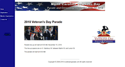 Desktop Screenshot of ncveteransparade.com